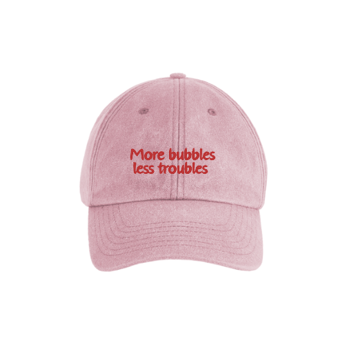 "More Bubbles Less Troubles" Vintage Cap by SWFD