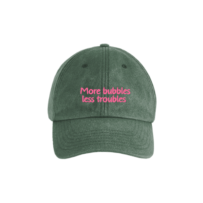 "More Bubbles Less Troubles" Vintage Cap by SWFD