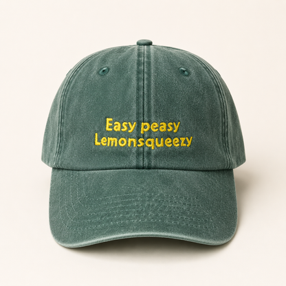 "Easy peasy lemonssqueezy" Vintage Cap by SWFD