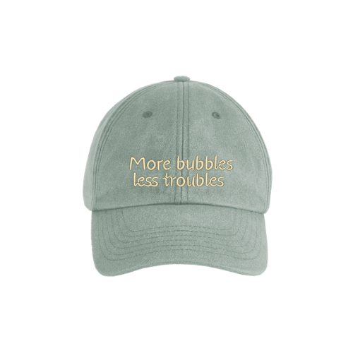 More bubbles less troubles "Vintage Cap" by SWFD