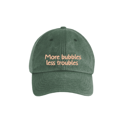 More bubbles less troubles "Vintage Cap" by SWFD
