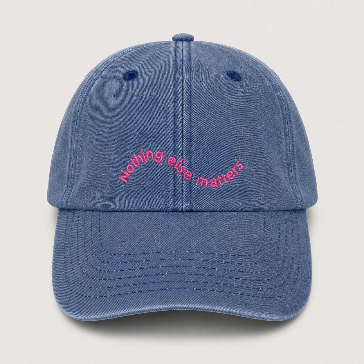 "Nothing else matters" Vintage Cap by SWFD