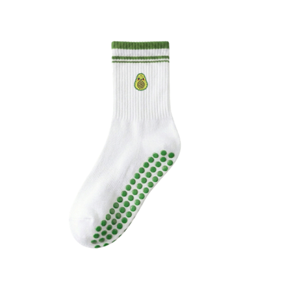 "Avocado" Pilates Socks by SWFD