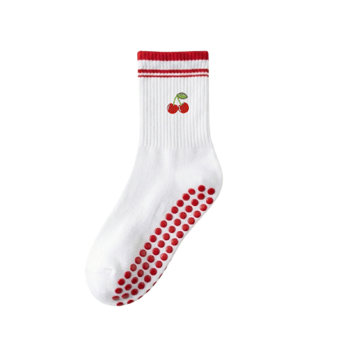 "Cherry" Pilates Socks by SWFD