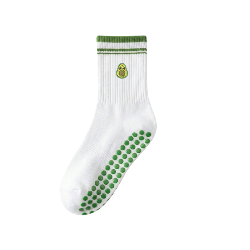 "Avocado" Pilates Socks by SWFD
