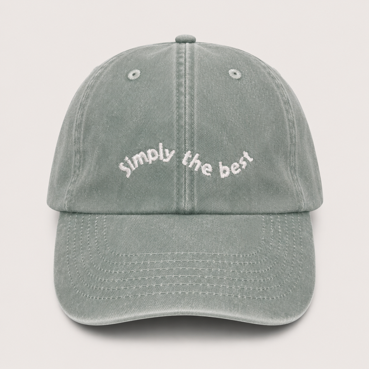 "Simply the best" Vintage Cap by SWFD