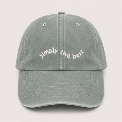 "Simply the best" Vintage Cap by SWFD