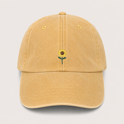 "Sunflower" Vintage Cap by SWFD
