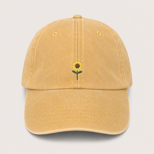"Sunflower" Vintage Cap by SWFD
