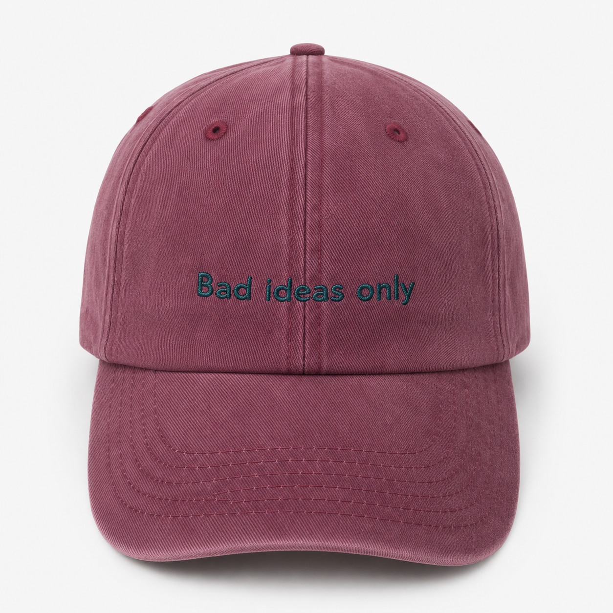 "Bad ideas only" Vintage Cap by SWFD