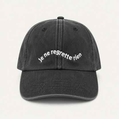 "Je ne regrette rien" Vintage Cap by SWFD