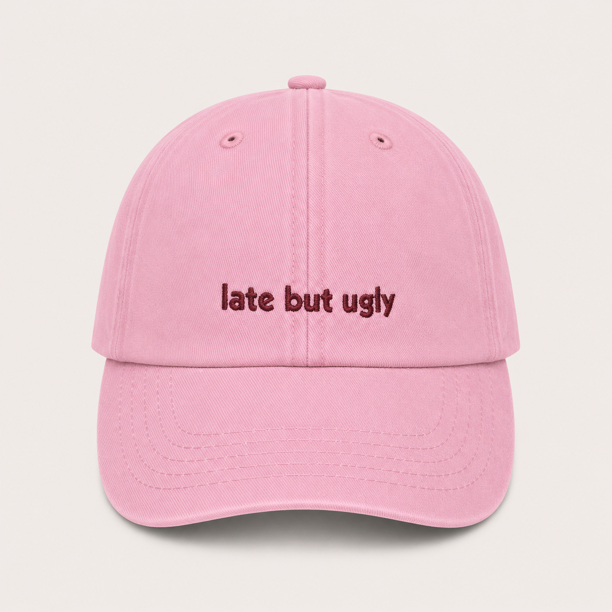 "late but ugly" Vintage Cap by SWFD