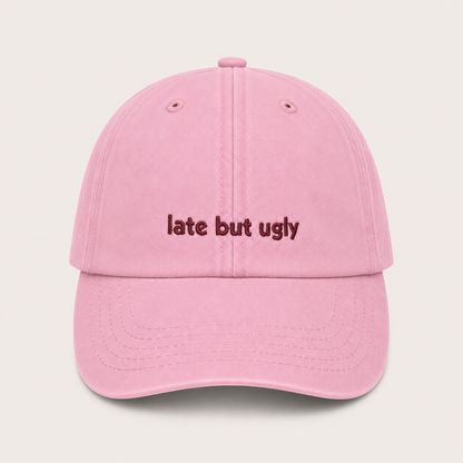 "late but ugly" Vintage Cap by SWFD